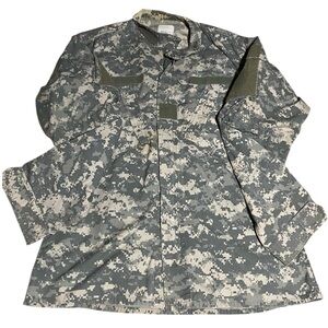 US Army Vintage Camouflage Military Jacket